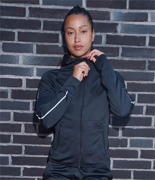 TOMBO LADIES LIGHTWEIGHT RUNNING HOODIE